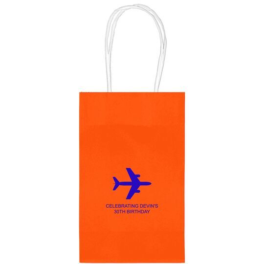 Horizontal Airliner Medium Twisted Handled Bags